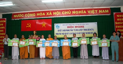 Sơ kết 5 năm phong trào “Tự rèn luyện” và phong trào “Ngày hội nữ tu làm công tác xã hội từ thiện” giai đoạn 2010 - 1015
